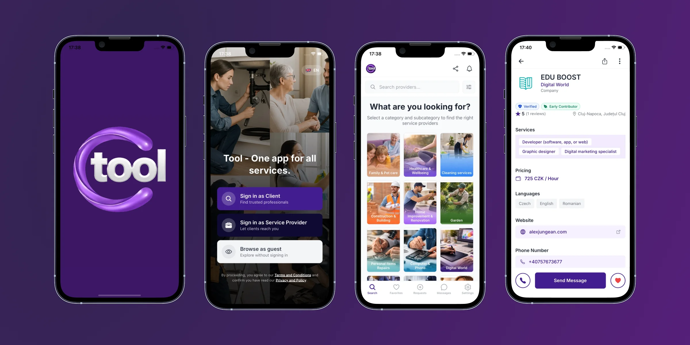 Tool Connect mobile application