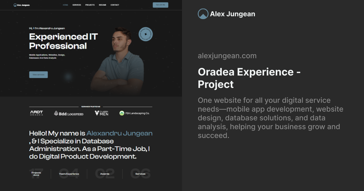 Oradea Experience Project