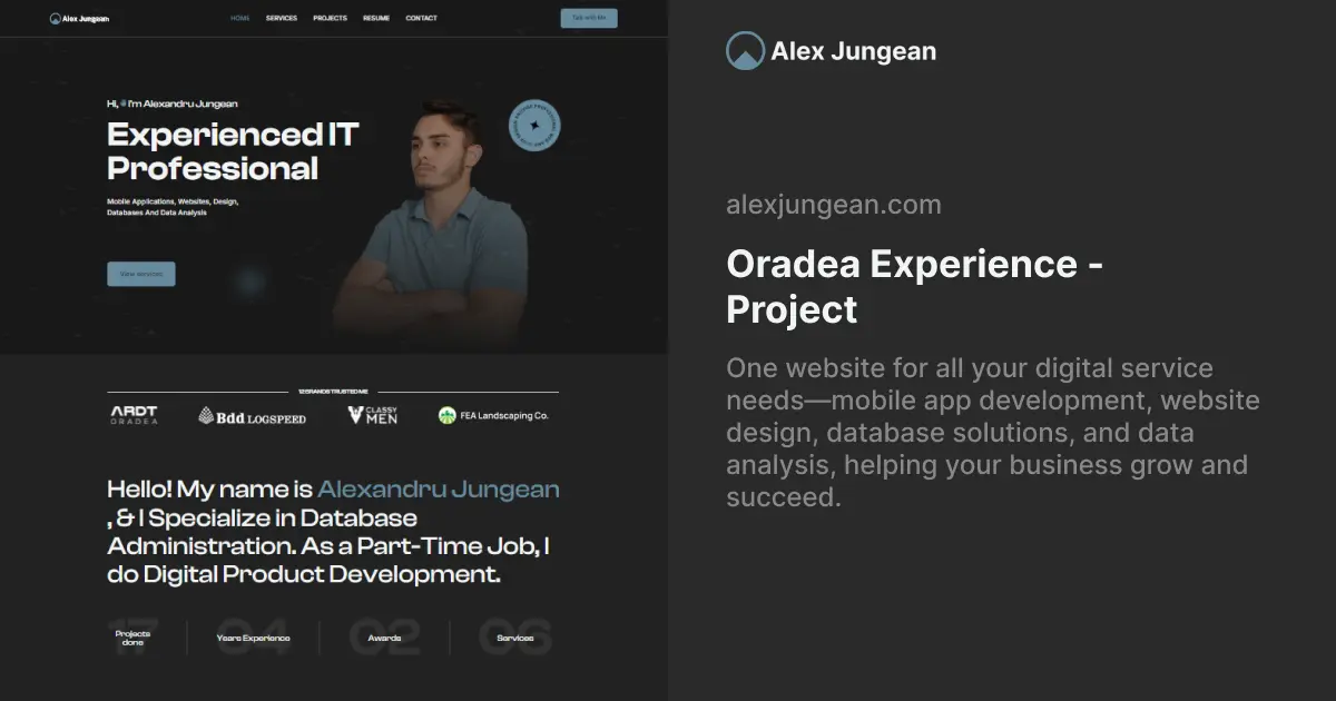 Oradea Experience Project